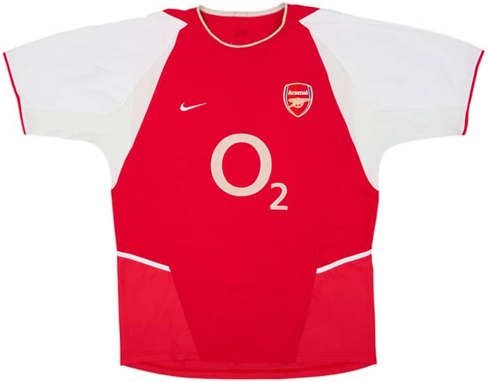 2002-04 Arsenal Home Shirt Henry #14 - 7/10 - (L)