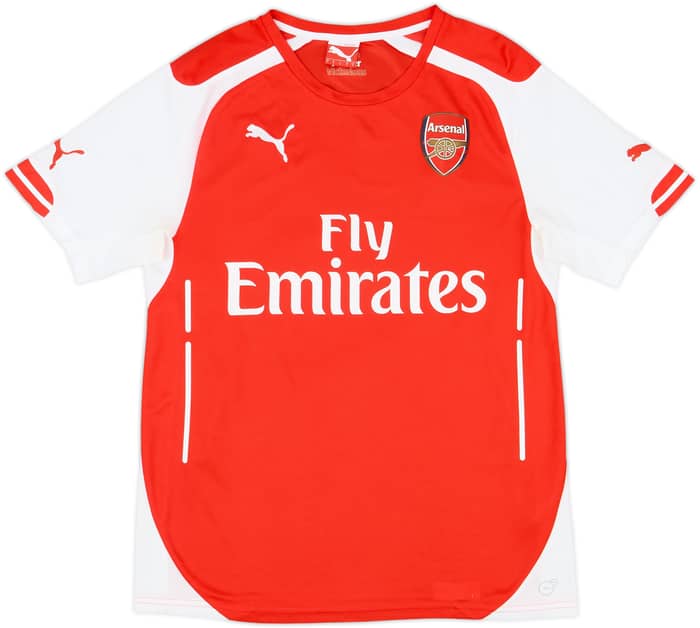 2014-15 Arsenal Home Shirt Arteta #8 - 8/10 - (S)