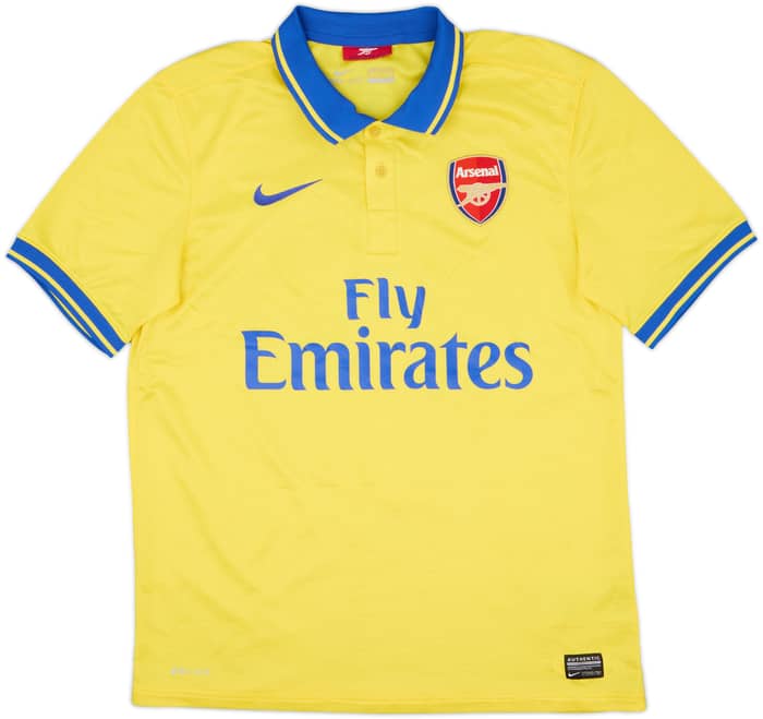 2013-14 Arsenal Visitante Camiseta S.Cazorla #19 - 8/10 - (M)