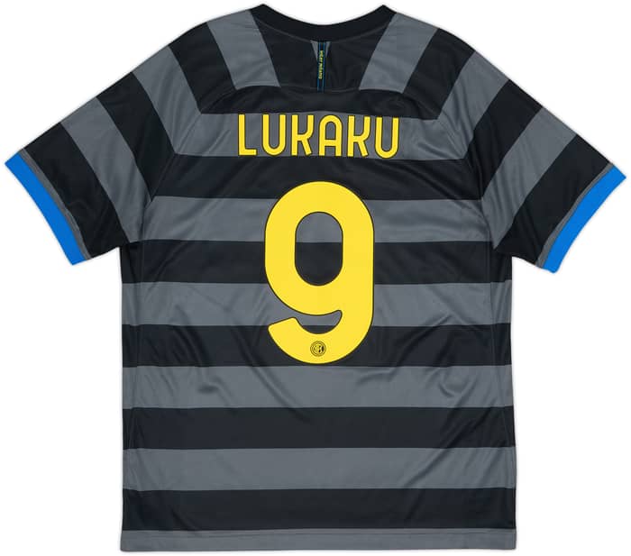 2020-21 Inter Milan Third Shirt Lukaku #9 - 8/10 - (L)