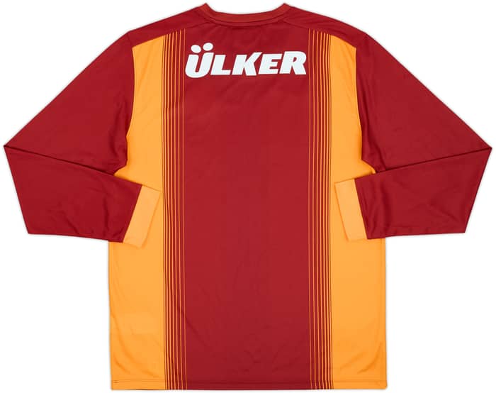 2014-15 Galatasaray Home L/S Shirt - 10/10 - (L)