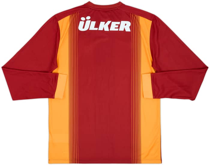 2014-15 Galatasaray Home L/S Shirt - 9/10 - (M)