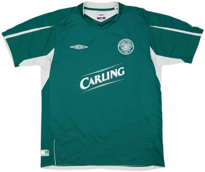 2004-05 Celtic Away Shirt Juninho #7 - 9/10 - (M)