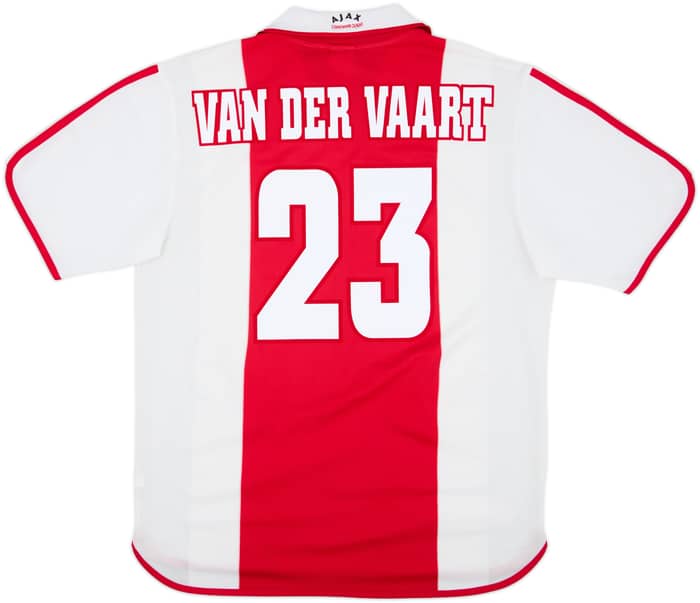 2000-01 Ajax Centenary Home Shirt Van Der Vaart #23 - 8/10 - (L)