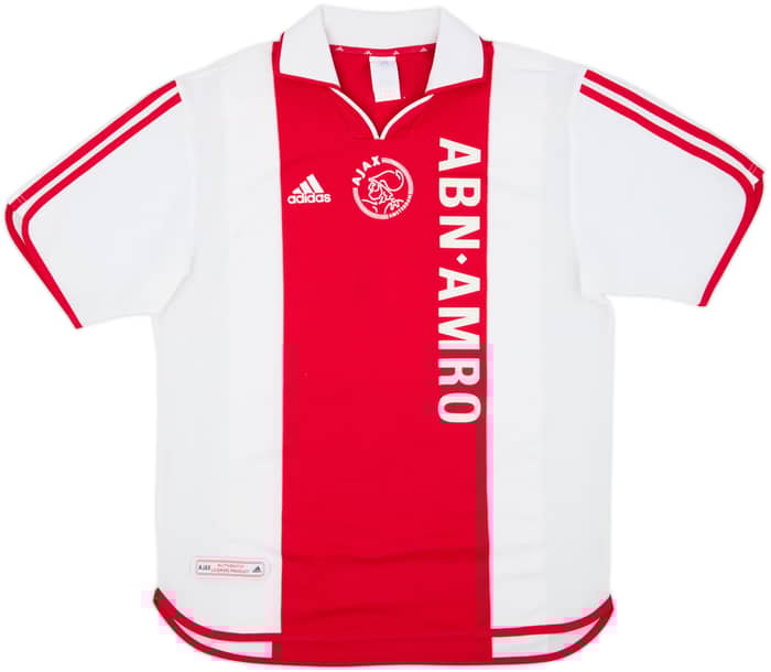 2000-01 Ajax Centenary Home Shirt Van Der Vaart #23 - 8/10 - (L)