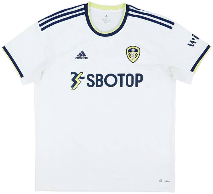 2022-23 Leeds United Home Shirt Struijk #21 - 8/10 - (XL)