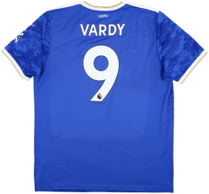 2021-22 Leicester Home Shirt Vardy #9 - 6/10 - (XL)