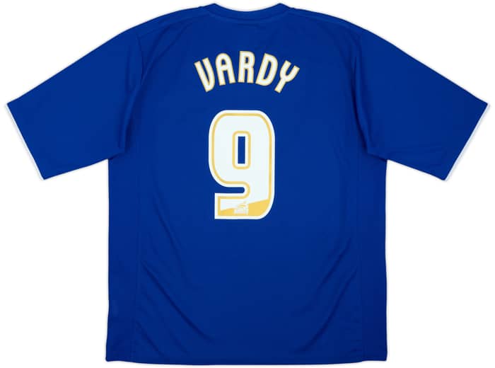 2012-13 Leicester Home Shirt Vardy #9 - 7/10 - (XL)