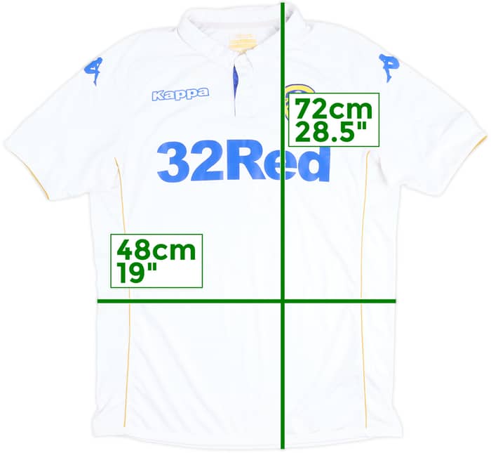 2016-17 Leeds United Home Shirt - 5/10 - (L)