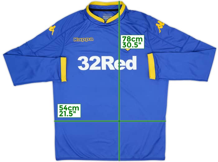 2016-17 Leeds United Away L/S Shirt - 8/10 - (XL)
