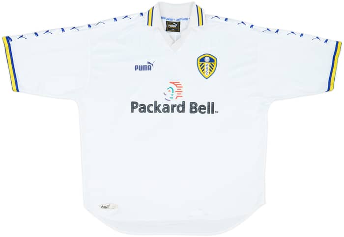 Camiseta de local del Leeds United 1998-00 Haaland #4 - 6/10 - (XXL)
