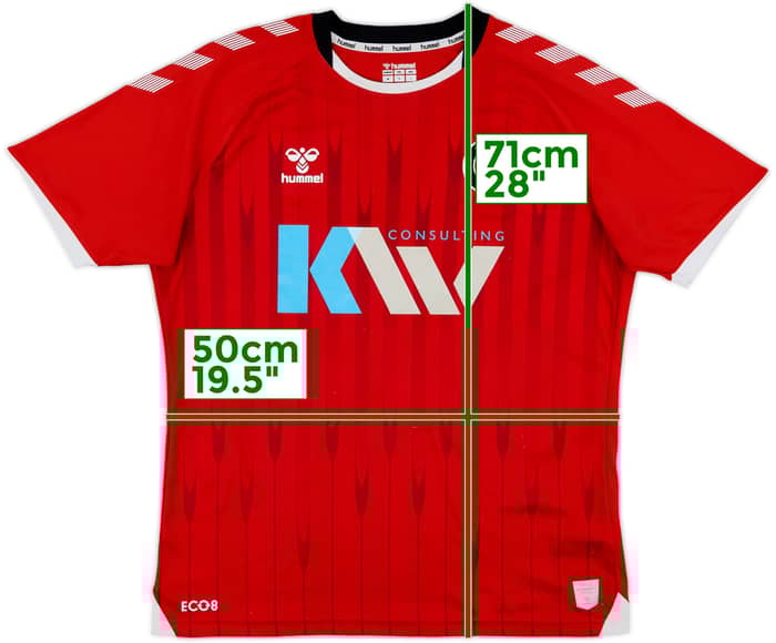 2021-22 Charlton Athletic Home Shirt - 8/10 - (M)