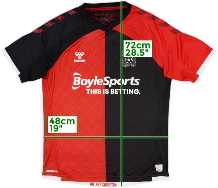 2020-21 Coventry City Away Shirt - 8/10 - (L)