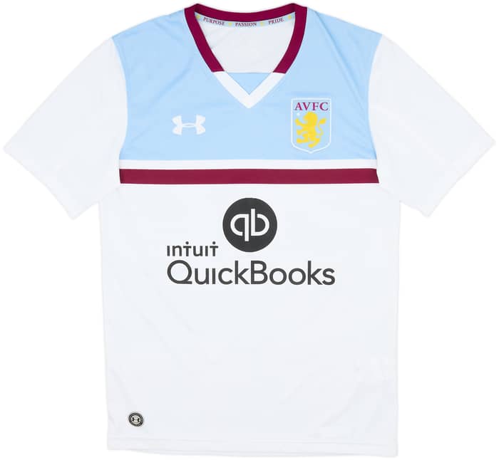 2016-17 Aston Villa Away Shirt - 8/10 - (M)