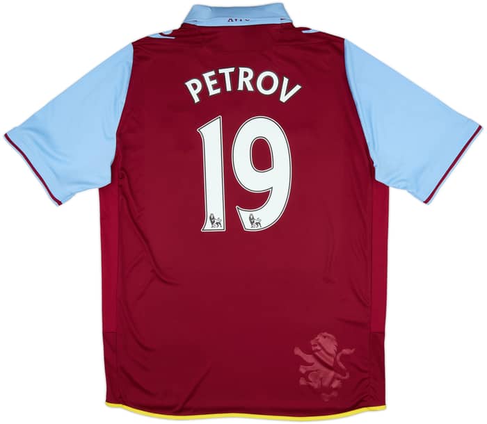 2012-13 Aston Villa Home Shirt Petrov #19 - 6/10 - (XL)