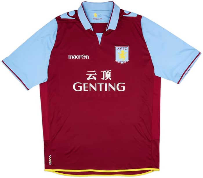 2012-13 Aston Villa Home Shirt Petrov #19 - 6/10 - (XL)