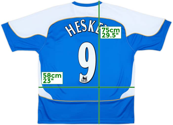 2006-07 Wigan Home Shirt Heskey #9 - 8/10 - (L)
