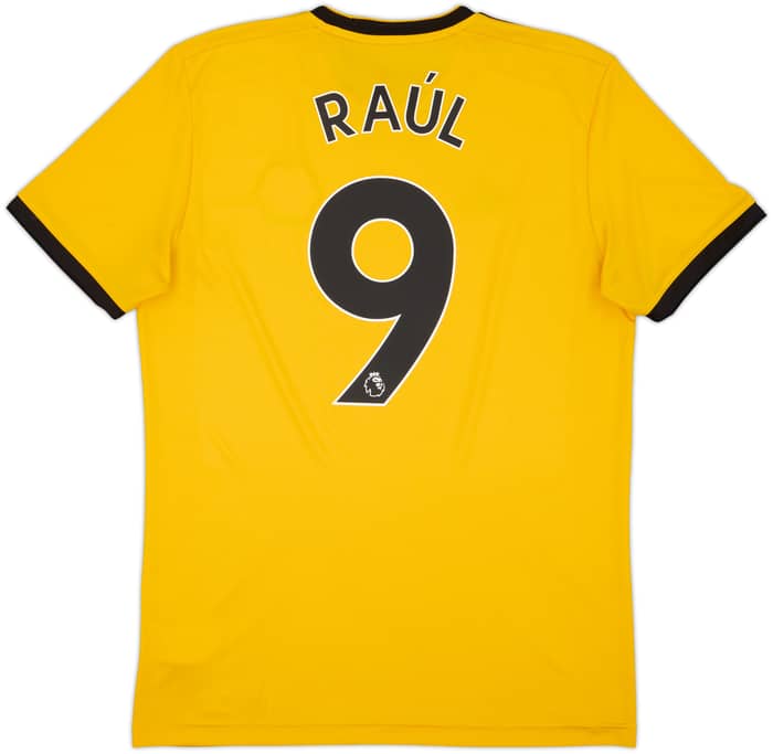 2018-19 Wolves Home Shirt Raul #9 - 9/10 - (M)