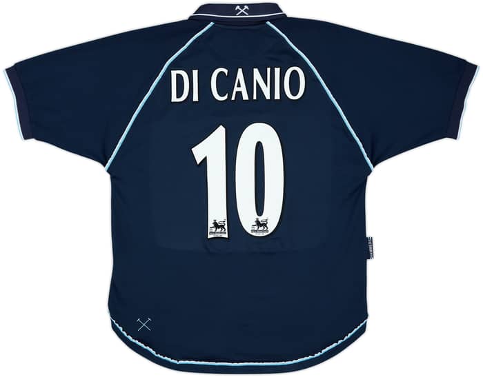 1999-01 West Ham Third Shirt Di Canio #10 - 8/10 - (M)
