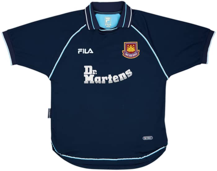 1999-01 West Ham Third Shirt Di Canio #10 - 8/10 - (M)