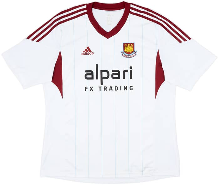 2013-14 West Ham Away Shirt Noble #16 - 8/10 - (XL)