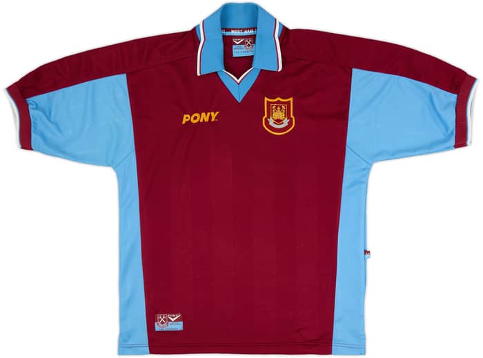 1997-98 West Ham Home Shirt - 9/10 - (M)