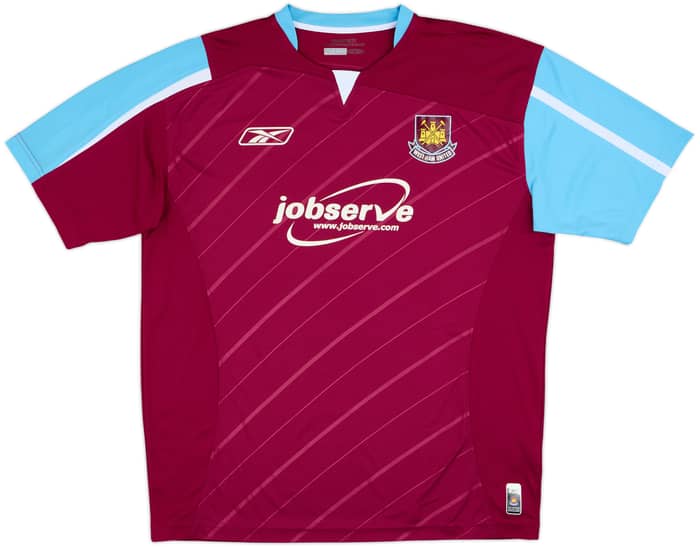 2005-07 West Ham Home Shirt Tevez #32 - 8/10 - (L)