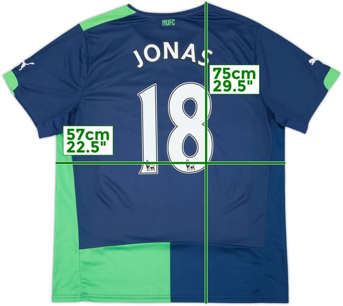 2014-15 Newcastle Third Shirt Jonas #18 - 7/10 - (L)