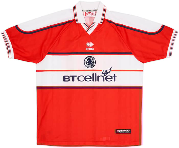 2000-01 Middlesbrough Home Shirt Boksic #11 - 10/10 - (XL)