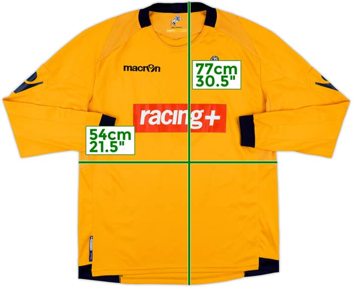 2011-12 Millwall Third L/S Shirt - 6/10 - (S)