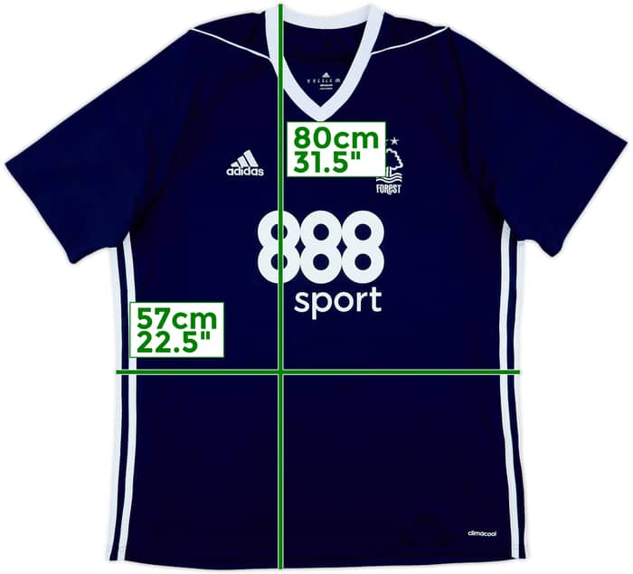 2017-18 Nottingham Forest Away Shirt - 8/10 - (XL)