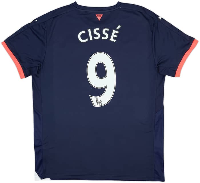 2015-16 Newcastle Third Shirt Cisse #9 - 8/10 - (L)