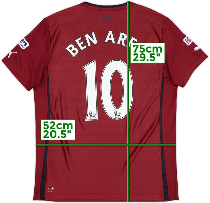 2012-13 Newcastle Camiseta de visitante Ben Arfa #10 - 6/10 - (L)