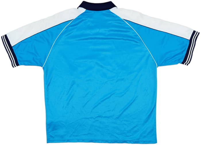 1999-01 Manchester City Home Shirt Weah #22 - 7/10 - (L)