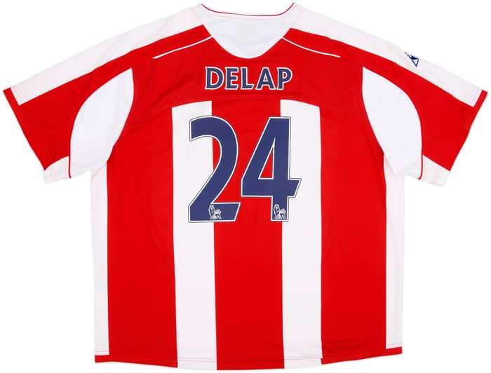 2009-10 Stoke City Home Shirt Delap #24 - 8/10 - (XXL)