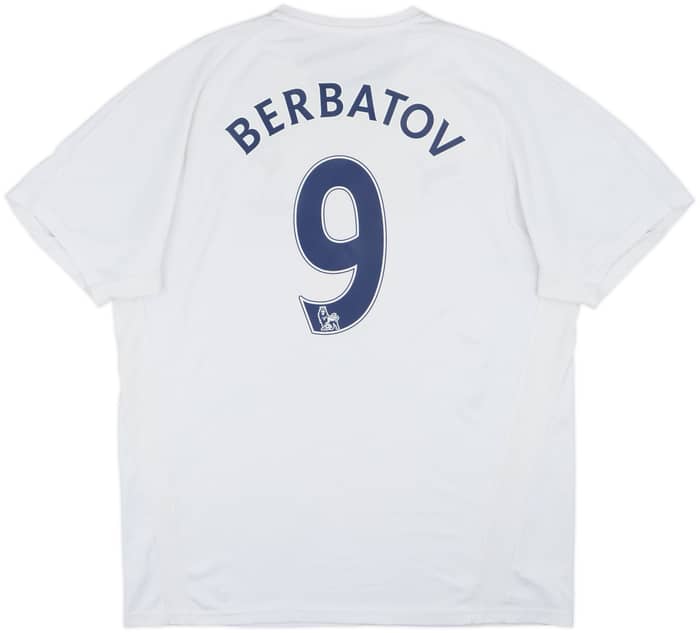2007-08 Tottenham Home Shirt Berbatov #9 - 7/10 - (XL)