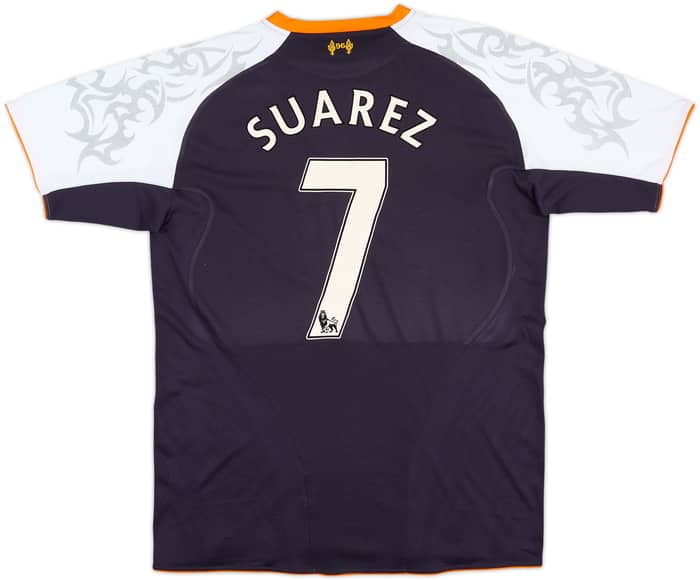 2012-13 Liverpool Third Shirt Suarez #7 - 7/10 - (L)