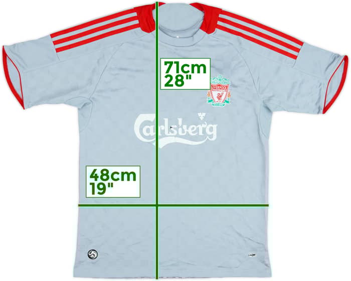 2008-09 Liverpool Away Shirt - 4/10 - (XL.Boys)