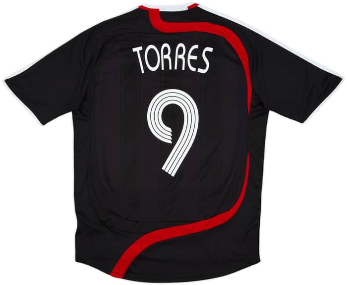 Camiseta de la tercera equipación del Liverpool 2007-08 Torres #9 - 7/10 - (L)