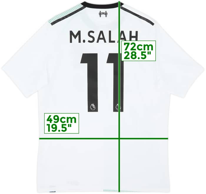 2017-18 Liverpool Away Shirt M.Salah #11 - 9/10 - (M)