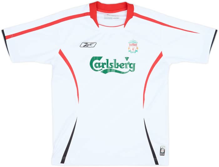 2005-06 Liverpool Away Shirt - 9/10 - (M.Boys)