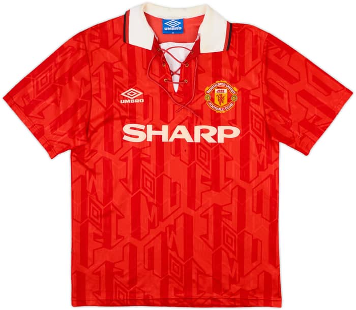 1992-94 Manchester United Home Shirt - 5/10 - (M)