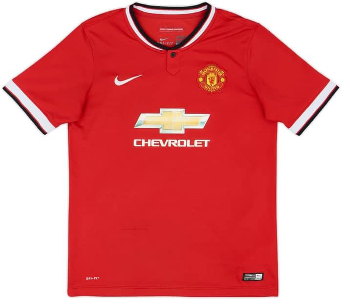 2014-15 Manchester United Home Shirt Rooney #10 - 6/10 - (XL.Boys)