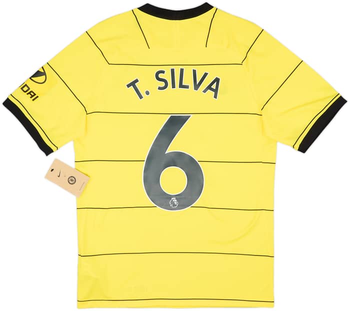 2021-22 Chelsea Away Shirt T. Silva #6 (S)