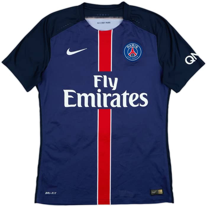 2015-16 Paris Saint-Germain Authentic Home Shirt Verratti #6 - 10/10 - (M)