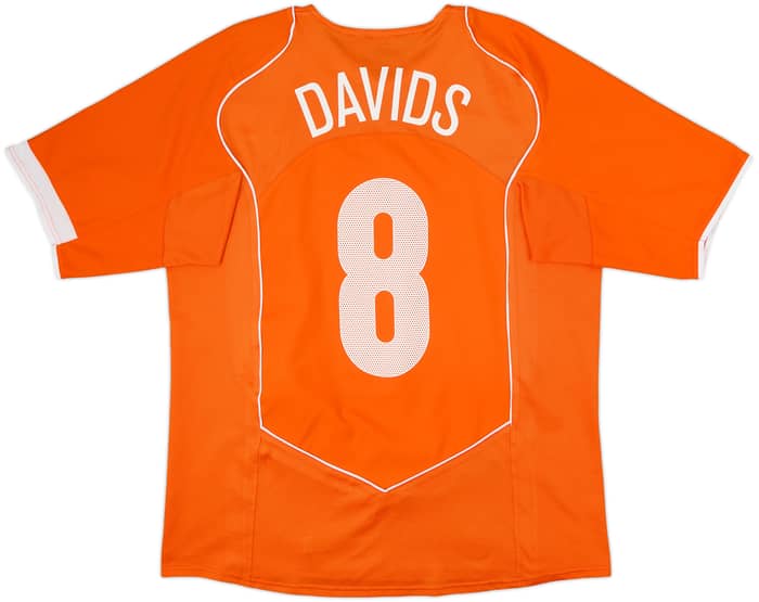 2004-06 Netherlands Home Shirt Davids #8 - 10/10 - (L)