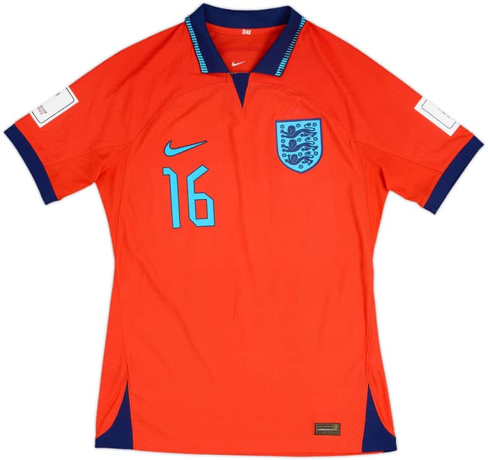 2022 England Player Issue World Cup Away Shirt Coady #16 - 9/10 - (M)