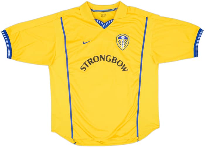 Camiseta de visitante del Leeds United 2000-02 Keane #7 - 9/10 - (XL)