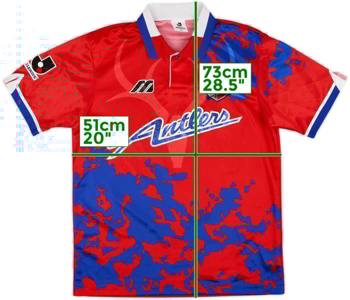 1995-97 Kashima Antlers Home Shirt - 5/10 - (L)