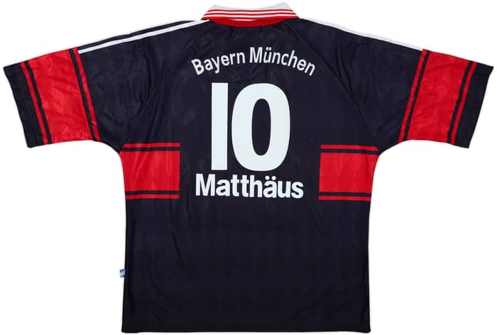 1997-99 Bayern Munich Home Shirt Matthaus #10 - 8/10 - (XL)